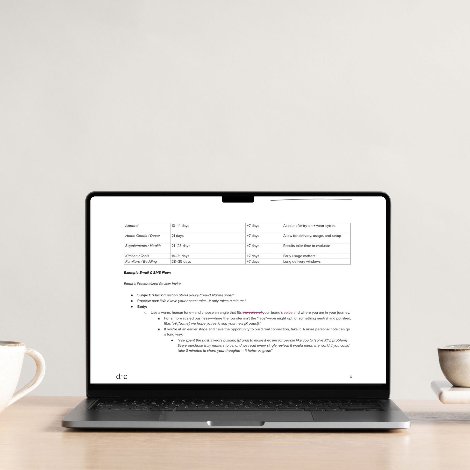 Reviews as a Conversion Lever