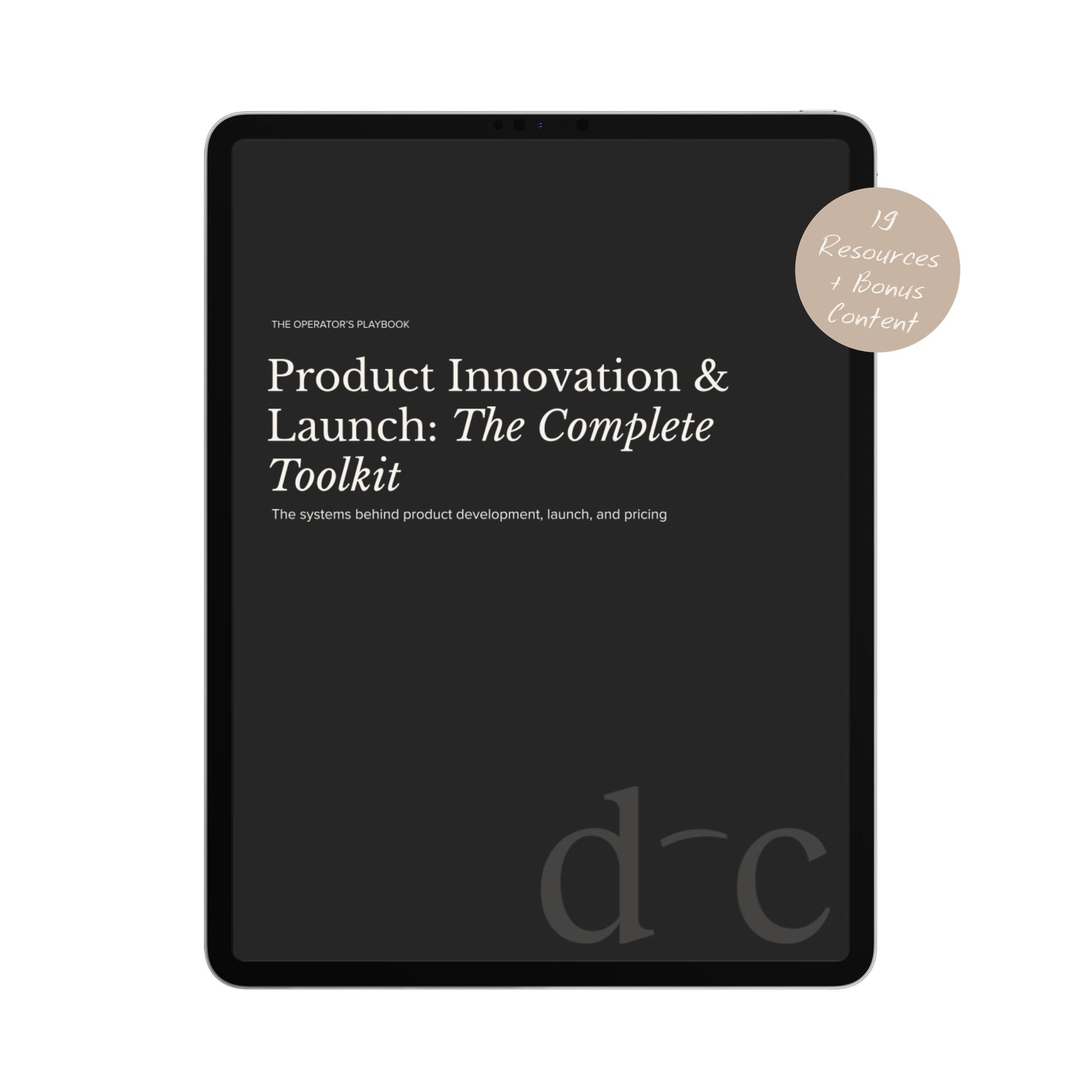 Product Innovation & Launch: The Complete Toolkit