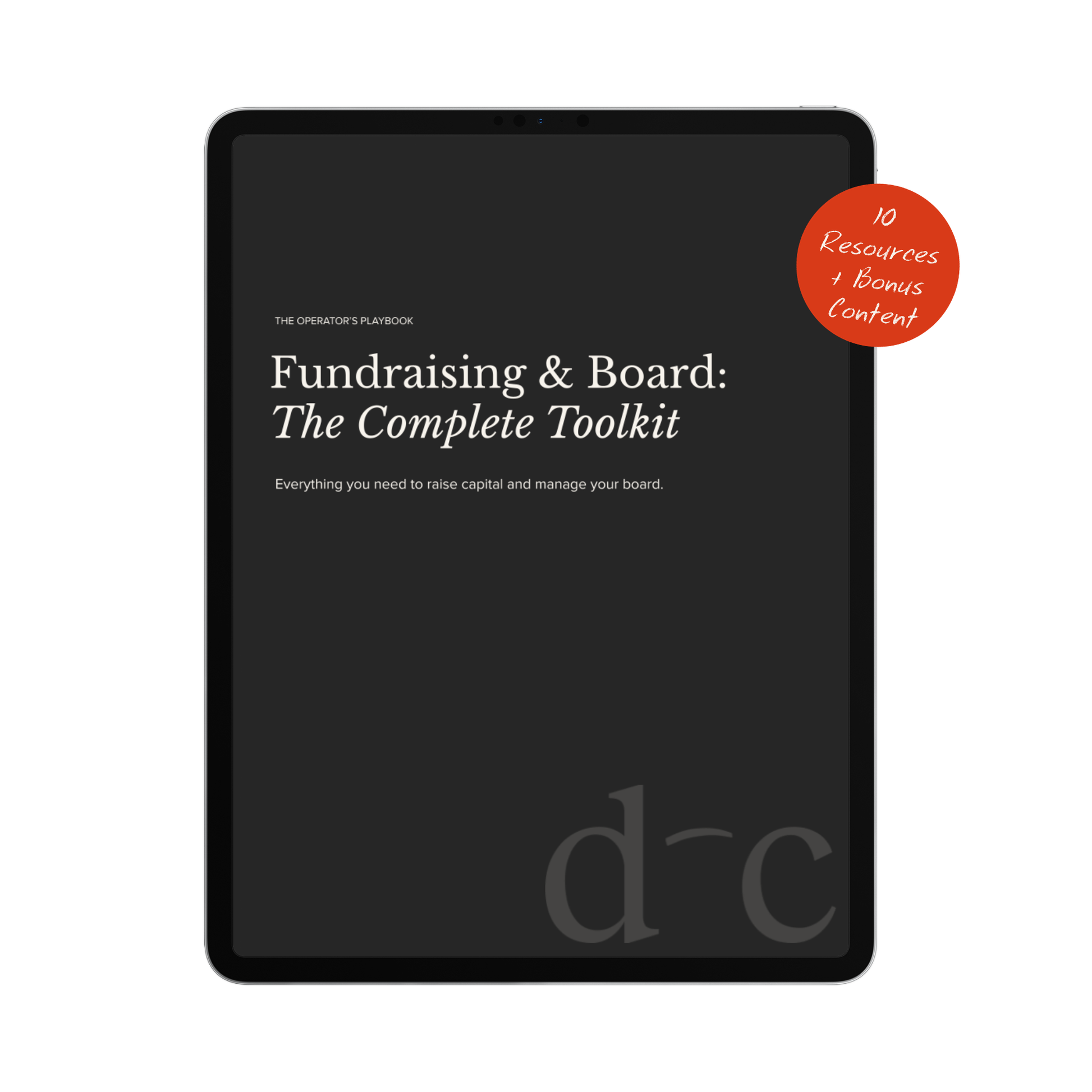 Fundraising & Board: The Complete Toolkit
